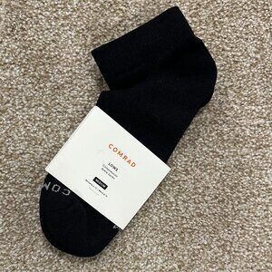 Comrad Compression Ankle Socks - Size M - Black *NWT